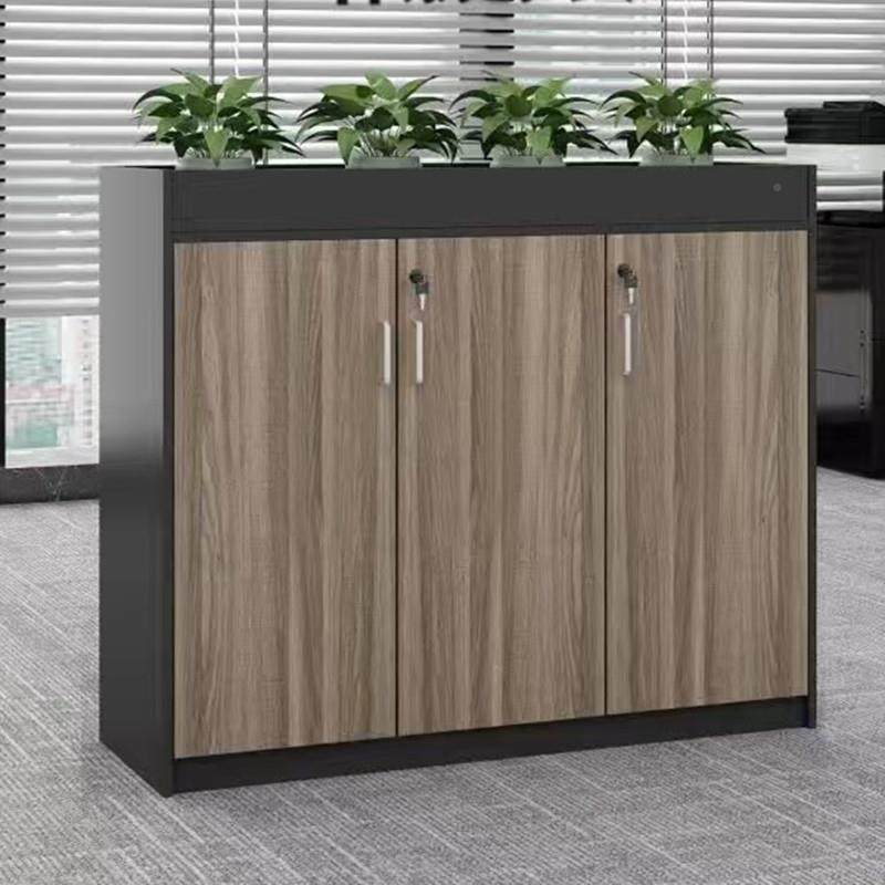 办室组花槽柜隔断储公文件柜矮柜简约1128资料收纳柜物柜书柜合遮