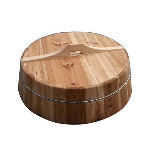 IKPM6SK各寸拱锅盖平锅盖杉木尺砂锅盖传统水缸盖小锅盖无漆盖子