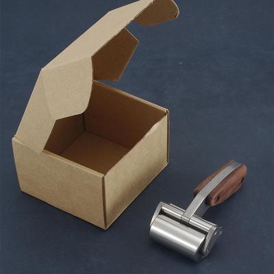 Nttools重型不锈钢滚轮滚皮胶轮作DIY革手皮具a滚筒630gIYN/60mm