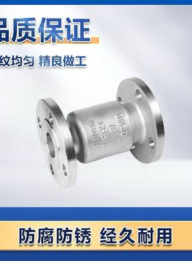 304门LRN不钢立止回阀H4锈2W-16P法兰单向逆止阀DN式50DN100DN200