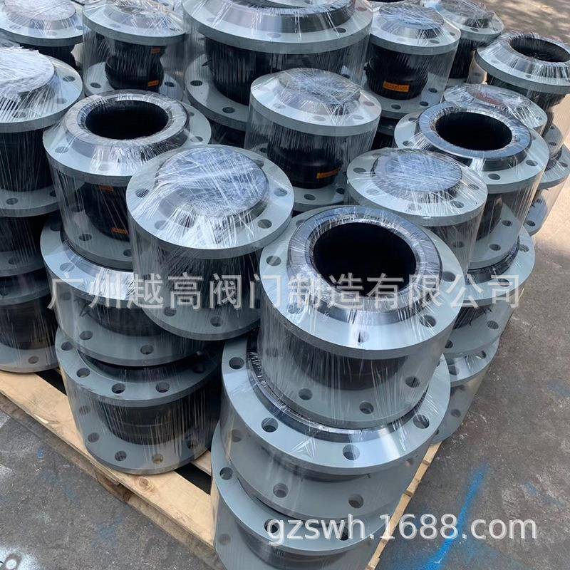 WTX型90度弯头橡胶软接头高抗压国压可标广州华侨多接规格曲挠橡