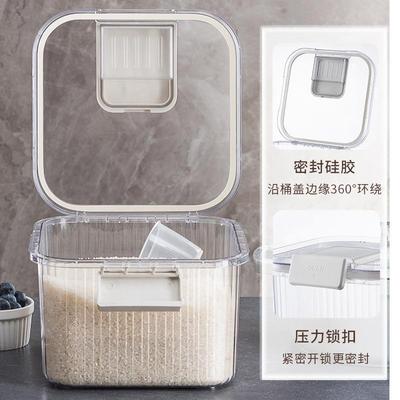 厂家米桶5NOK0斤家用防虫防潮带指针米面储存罐容米密封放器大米