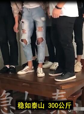 实木餐桌ULA椅户餐组现合代简约桌家用长方形吃饭桌子小型家用圆