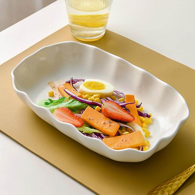 隆玫格陶瓷烤盘饭盘餐具烤箱长方形焗UWA士家用加芝深盘鱼蒸鱼盘,标准件/零部件/工业耗材,车间地垫,淘宝优惠券,粉丝福利购,淘宝优惠卷