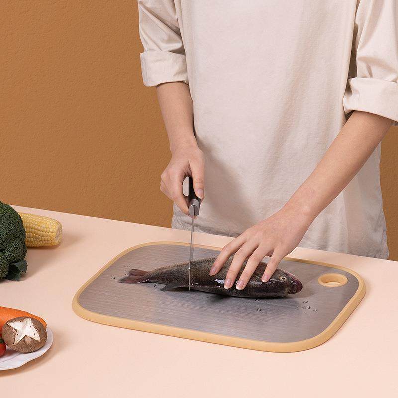 无品牌/厂家直供PP菜不板房家用面圆形砧板案板双锈钢厨切肉切菜,基础建材,脚轮/万向轮,淘宝优惠券,粉丝福利购,淘宝优惠卷