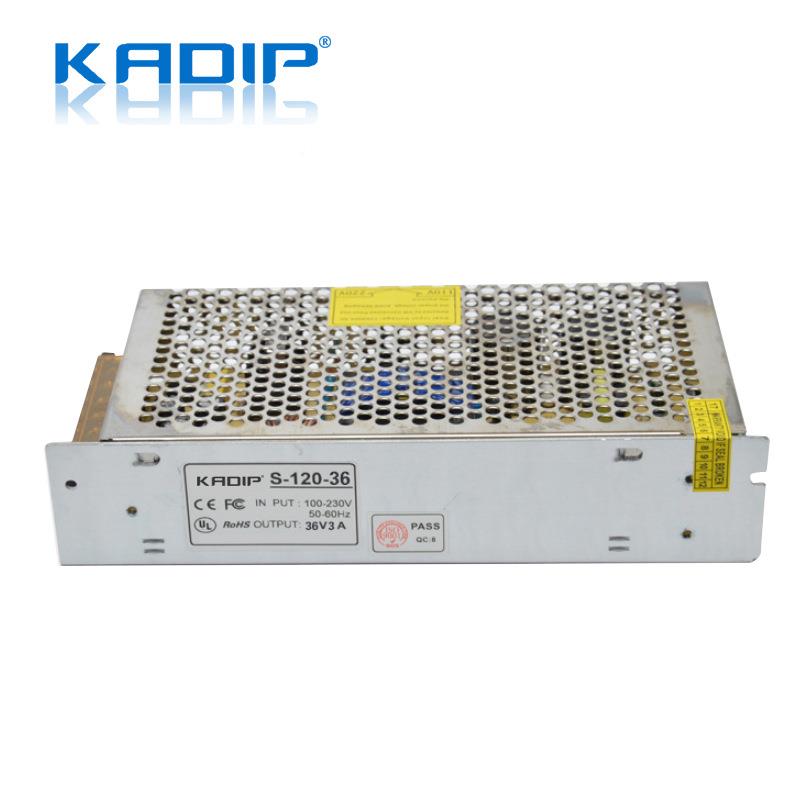 厂S-120-36家直销LED开关电灯源120W显示屏广告工业电36V3A变直流