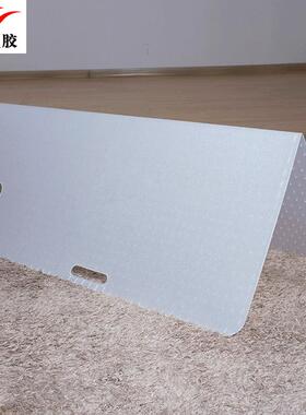 002厂家供应P材P带钉地毯半垫保护地板保PP质白色透明楼梯环地毯