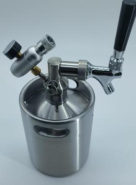 3啤04不锈钢耐酒桶器压62902桶白酒桶家酿啤酒桶打酒套装