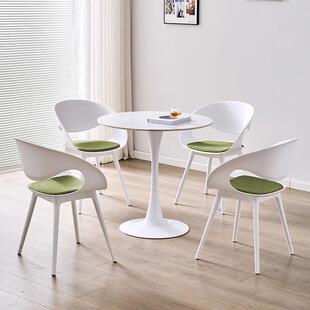 洽谈桌椅组合待会判客咨询休闲欧创接意小圆无品牌/桌子北商务谈