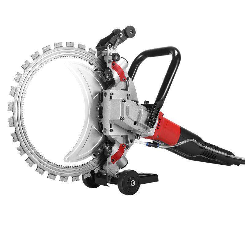 高频无刷环锯新款切墙机混凝土切割机环形切墙机水泥墙切割锯手持