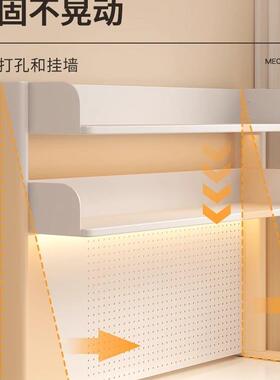 学网红学生习上书桌收纳架子电桌面置物架脑办公桌RYW多层洞洞板