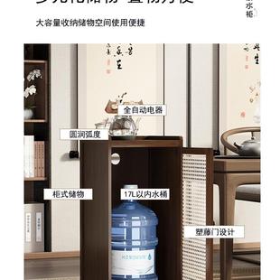 移动茶水柜家用客厅小型茶茶吧台边985几烧水壶一茶桌茶茶体具边J