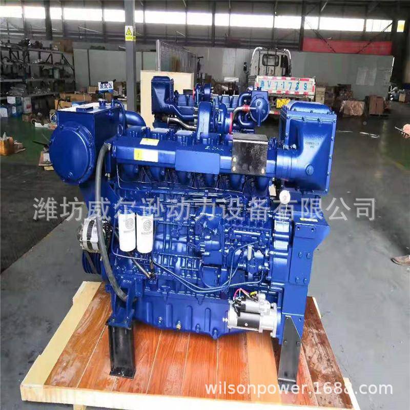 潍坊WP12船用用4发动机540马力MYR船用50马力高速船柴油发动机