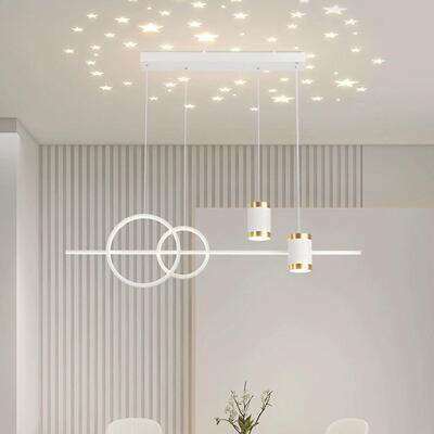 代7552简现约客吸厅卧l室ed顶灯书房餐厅全屋套餐