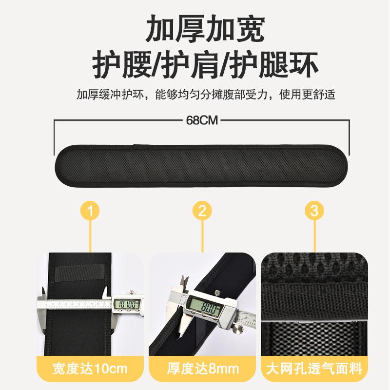 高空作工业缓双大钩弹力绳防单安全带坠落冲带包绳电保险带带
