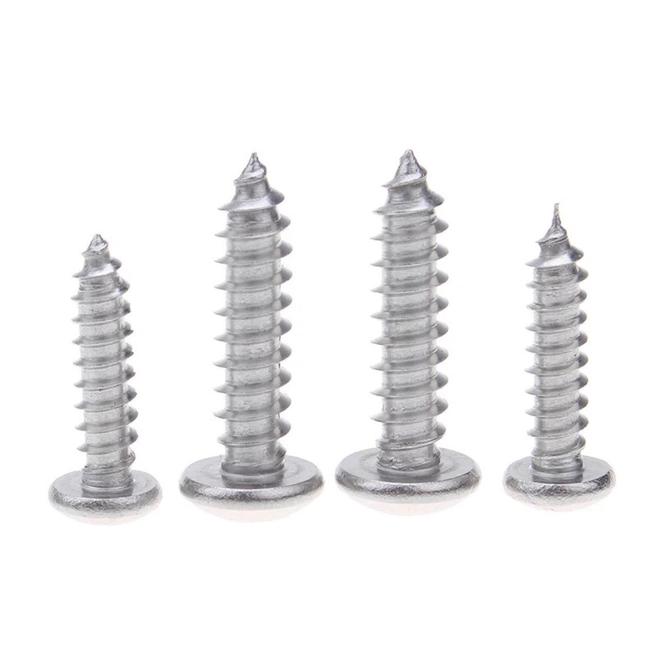 pm3.字5系列十槽盘攻头自螺钉a十字元头钻木头自攻螺钉漂亮YVK元