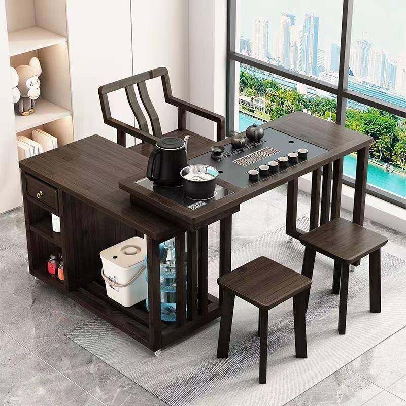旋套VCA型转茶桌阳台家用移动茶台喝茶桌椅组合体小茶一几具烧水,商业/办公家具,茶台/茶桌,淘宝优惠券,粉丝福利购,淘宝优惠卷