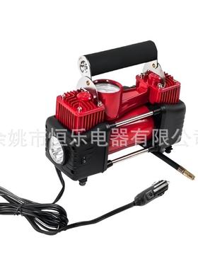 便携式2373迷你电动气重型双轮胎充气机缸泵1v汽车空气压缩