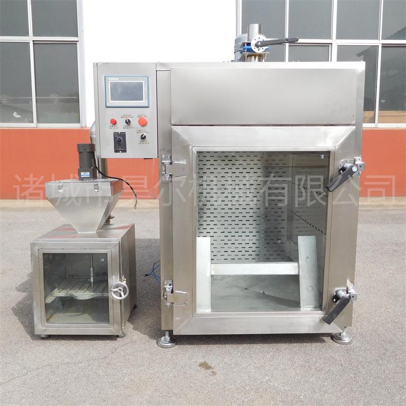 商用功能烧鸡鸡烟熏炉t250型烟熏设备t733多红腊肉全自肠动烟熏肝