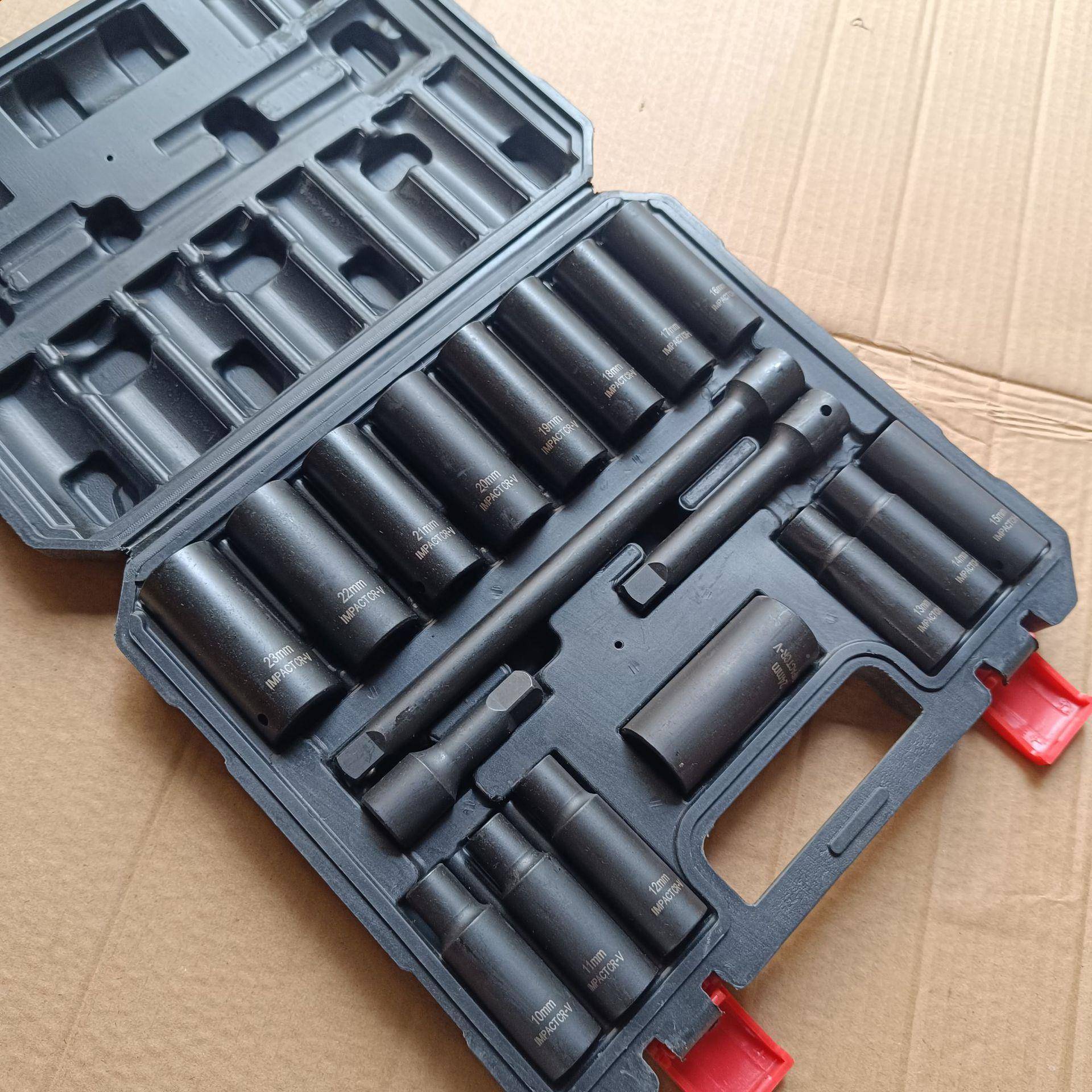 1/NBT2加头长六角套筒套装动电动扳手大飞小风炮型套筒子组重气套