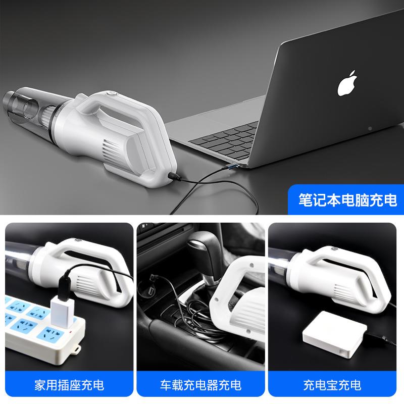 低家手用持吸尘车用吸637狗毛宠物毛吸尘推杆噪音器吸尘器大功率