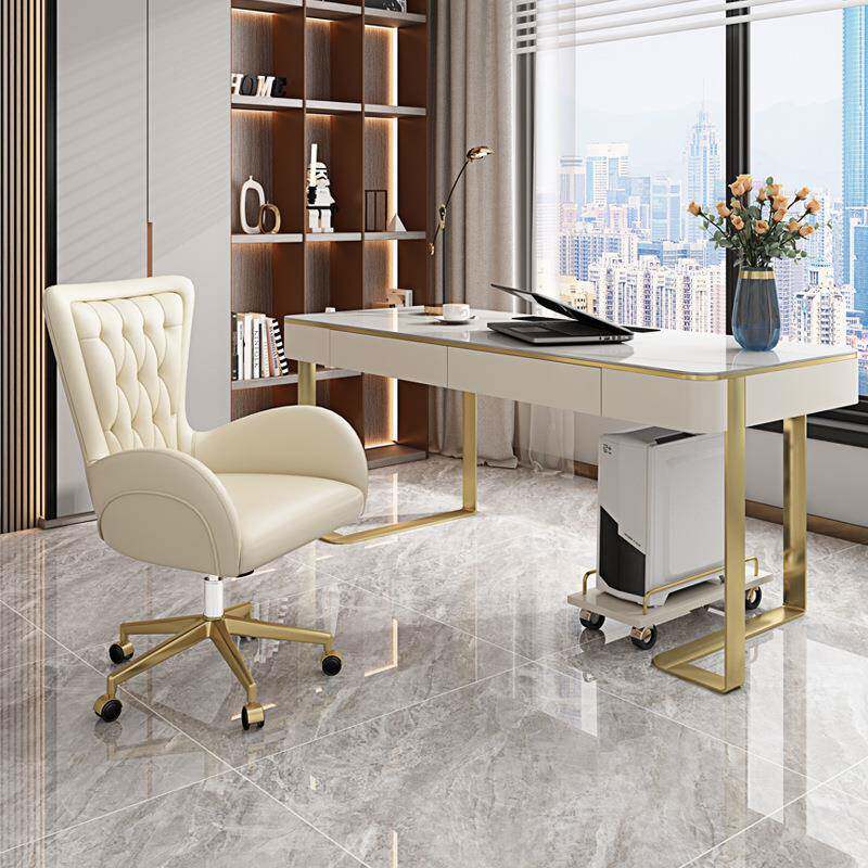 轻奢脑皮艺椅子舒服久STP坐电脑不累舒适办电公椅椅可家用躺沙发