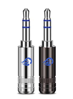 倾音蒂铜佬极光镀銠3QOE.5立插头坊蒂铜镀3体.5三极插头