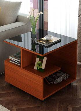 dn小茶几边几角几移动几d发小沙茶几多功能简约茶床边卧XVT室床边