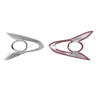 09-12款奥拓大灯框贴老奥拓前大灯条罩亮镀电铬车MAL改灯装亮框