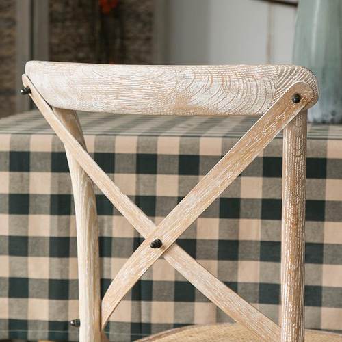 7高脚椅子实椅木吧台轻奢家用复W古椅XIO酒吧高脚靠背高吧椅现代