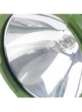 佳209D接照12V卤素灯外户外209D卤素新强光明手电筒55W黄光卤素手