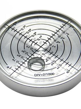 金属万水平泡PDN601向0高精度水准气泡平仪小型十便携圆形字水水