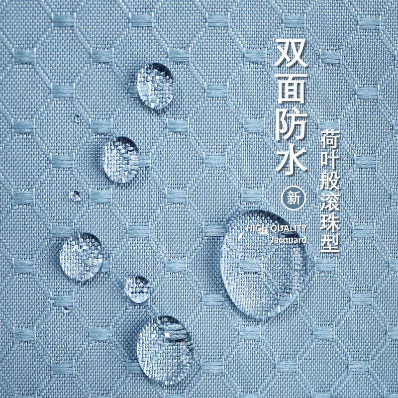 P6D免打孔浴帘防6洗BM83水布防霉浴澡挂淋帘浴室帘子卫生间门帘隔