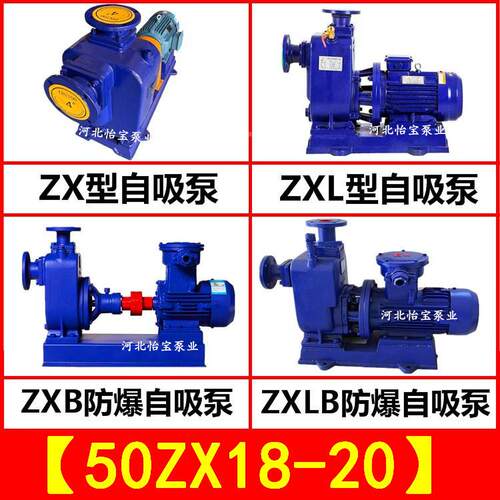 小型高压离心泵50ZX1-20自抽吸海水离心泵2.2KW水泵农用8高式876