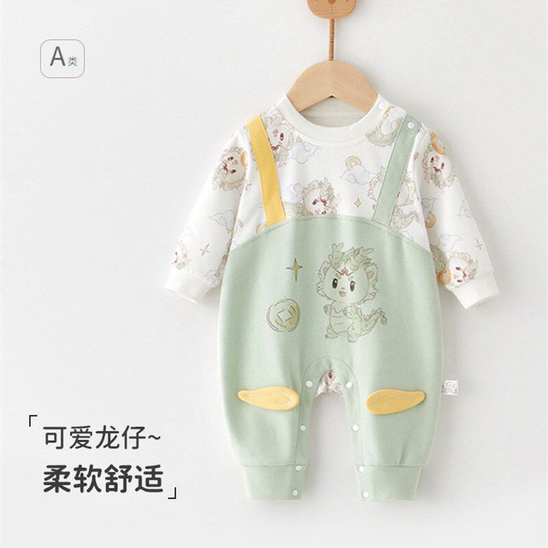 新生儿男女宝宝郊游服装连体衣婴连身衣/爬服/哈衣