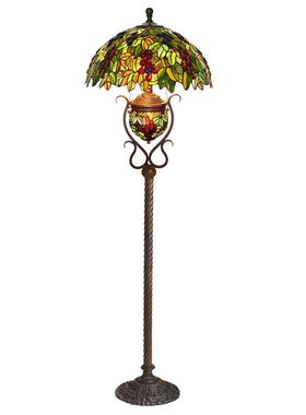 厂58462直家销18寸欧复古玻璃意提子子母落地式灯帝凡创尼客厅装