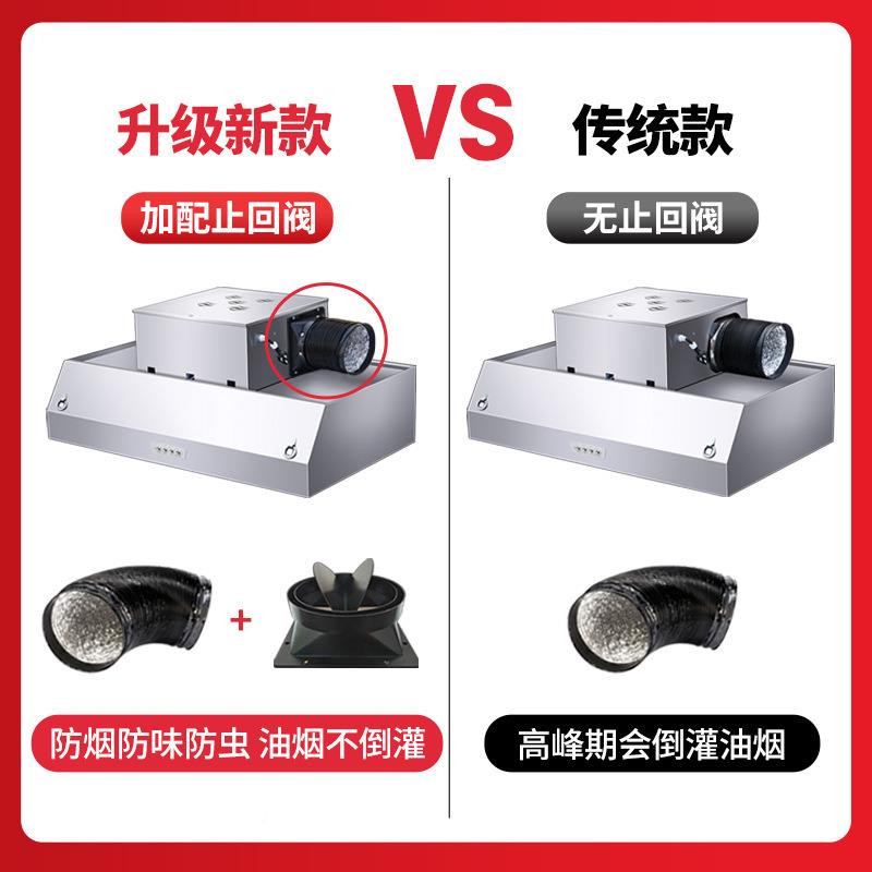 商用抽油小烟机型不锈钢排烟罩饭店家用房UOR农村土灶油烟机厨油