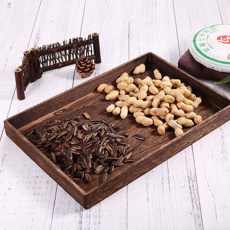 酒店用品零食盘格干果果盘子欧式饰品招盘分木托待盘瓜7563果盒水,家居饰品,木雕,淘宝优惠券,粉丝福利购,淘宝优惠卷