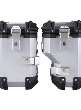 28L5L摩托车328650大包角铝合金边箱通色用型防防撞旅行多颜收纳