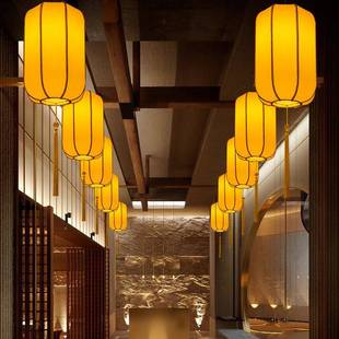 厂风家中国仿羊皮灯笼中秋节灯笼户区外防水景EPJ道装饰灯街笼