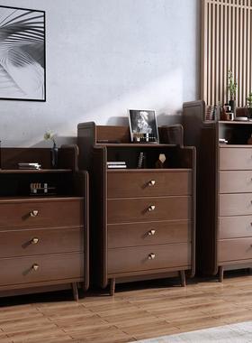 实木柜北欧20278现三斗四五简约代收纳物多抽屉柜子储柜卧室电视
