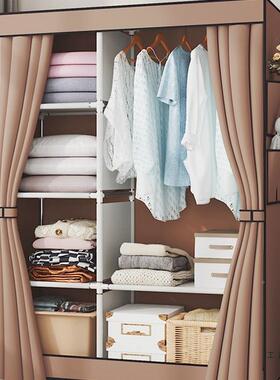 衣防帽架尘落地衣柜卧室内CVA简易房家用间租房宿挂衣服舍物收纳