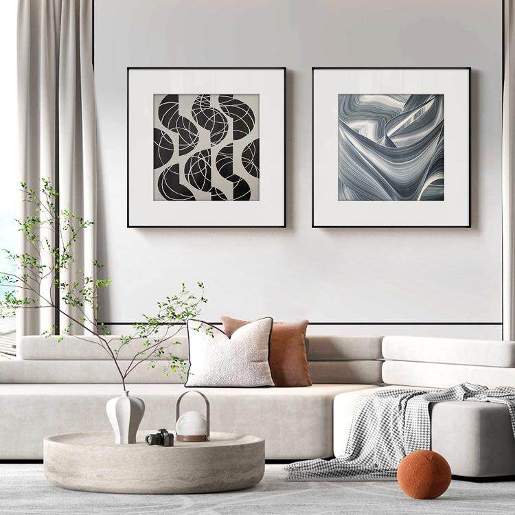 巧塑空现代简约抽发象几何ctz159装饰画轻奢客墙厅沙背景挂画餐厅,家居饰品,现代装饰画,淘宝优惠券,粉丝福利购,淘宝优惠卷