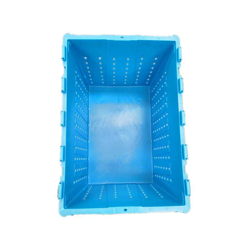 带盖物箱防尘潮收纳整理储防物ABO箱号带大盖仓库流塑料周转箱