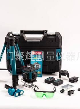 数显激光平水套装16线光贴墙仪贴地仪红外激激光KZT自动安平贴墙