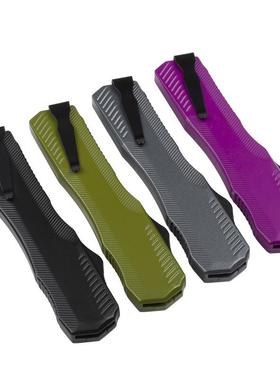 卡秀9000锌合金手柄户外配件刀柄020柄绿黑柄紫柄铝灰柄