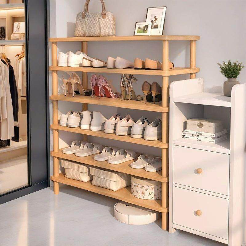 鞋简易柜鞋门VCI口家用小窄架子型宿架舍空间靠墙收纳多层白小色