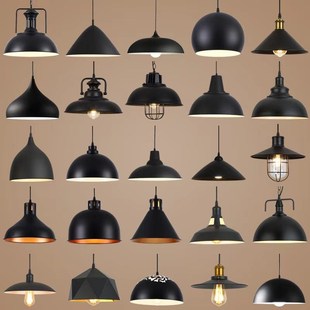 复古工业风餐厅吊灯店铺商用烧烤店咖啡厅服装店酒吧台装饰灯罩灯