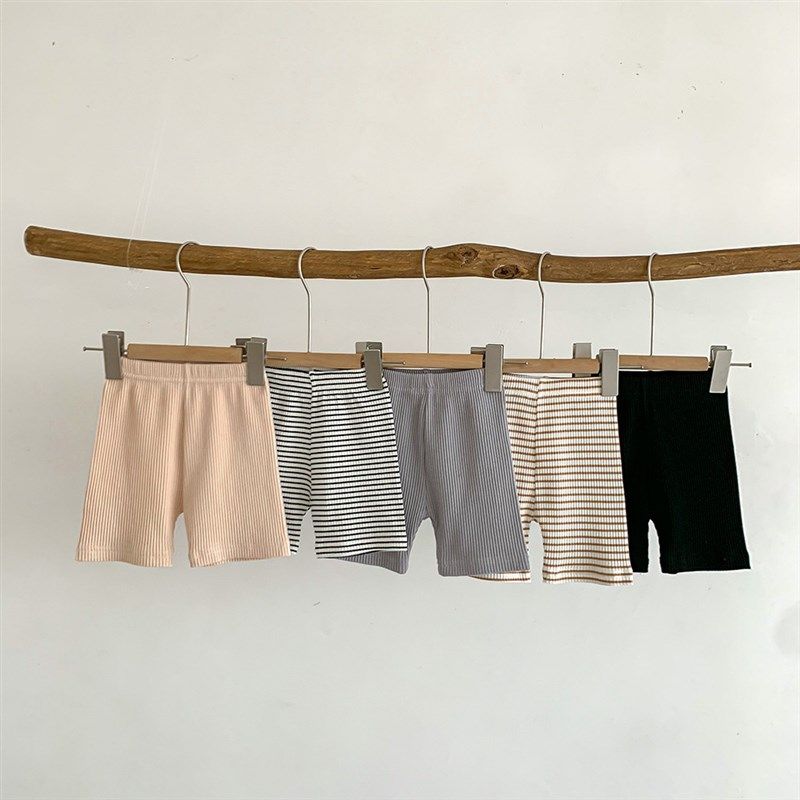 婴儿短裤夏装男女宝宝坑条五分裤薄款休闲打底裤儿童百搭中裤韩版,童装/婴儿装/亲子装,裤子,淘宝优惠券,粉丝福利购,淘宝优惠卷
