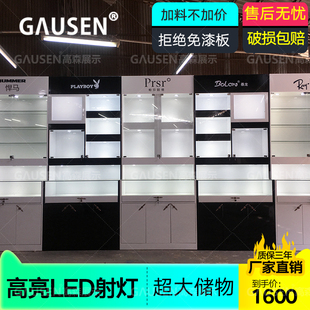 眼镜展示柜台眼镜靠墙高柜横岗眼镜壁柜台眼镜陈列组合柜台